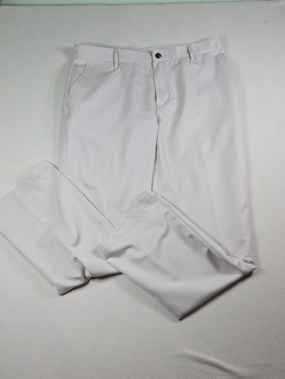 Adidas Men's White Chino Pants